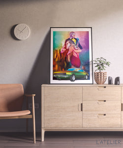Affiche,50x70 cm, ARIZONA –  collection LIGHT